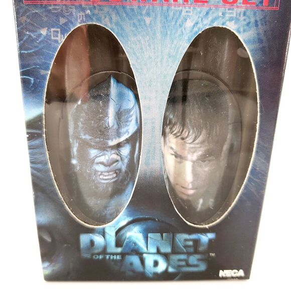 2001 NECA Planet of the Apes 2 Shot Glasses Glassware Set 20th Century Fox - Picture 2 of 3